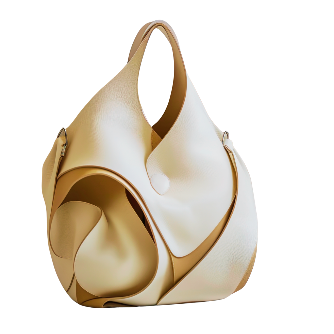 Cream Origami Tote